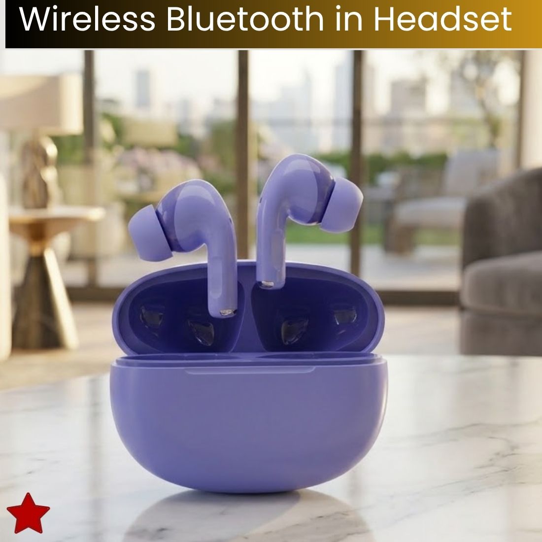 clairbell True Wireless Bluetooth in-Ear Earbuds With ENC Mic and Dynamic Bass SoundHV200 Bluetooth Headset-picture-23