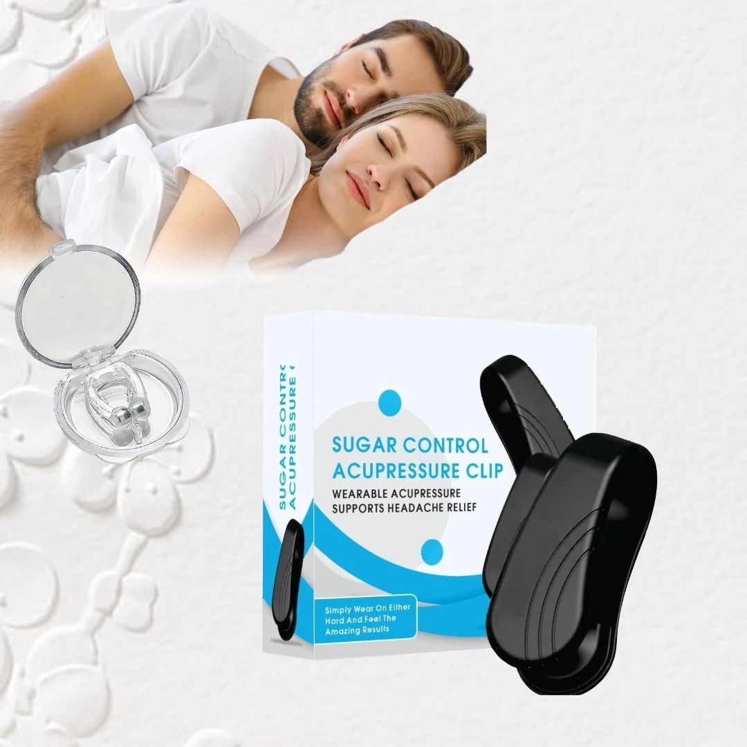 MALLADE Snoring nose clip diabetes acupressure Bp Monitor Adapter