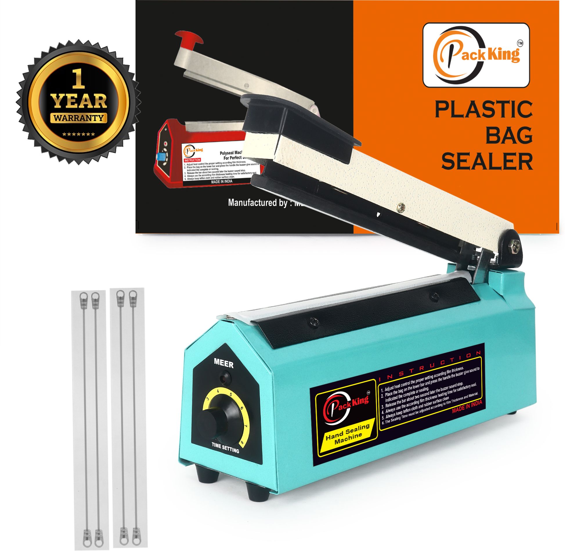Heat Sealing Machine 10 Inch Hand Held Heat Sealer-image-22