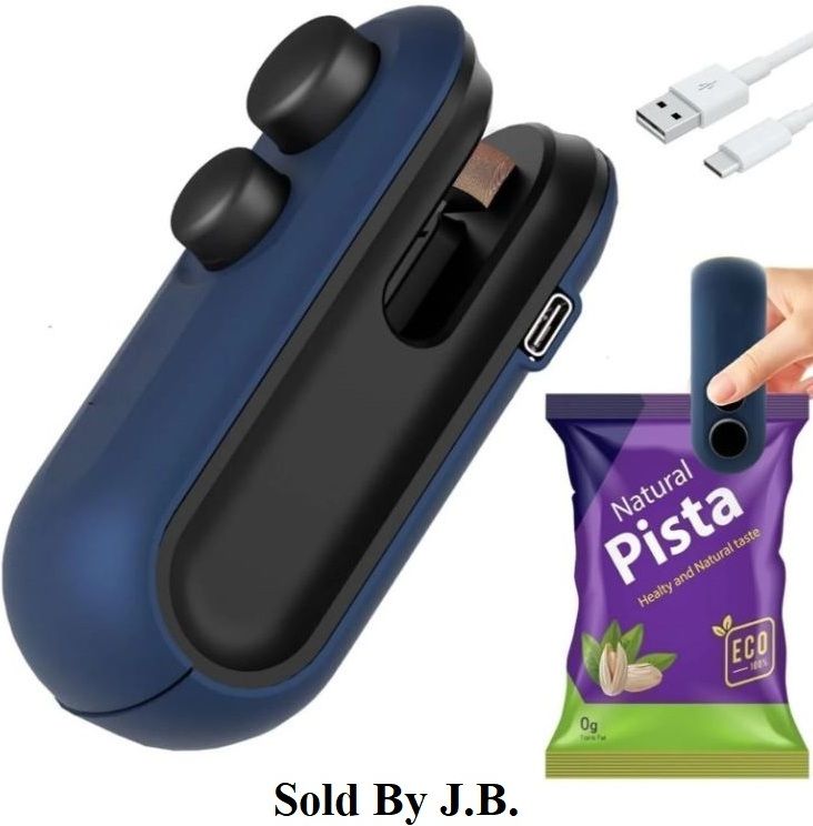 j b essentials PORTABLE 2 IN 1 SEALING & CUTTING MACHINE Hand Held Heat Sealer-picture-48