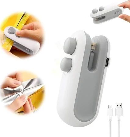 Handheld Type-C Sealer for Plastic Bags, Chips, Food Storage, Portable Design Hand Held Heat Sealer-image-41