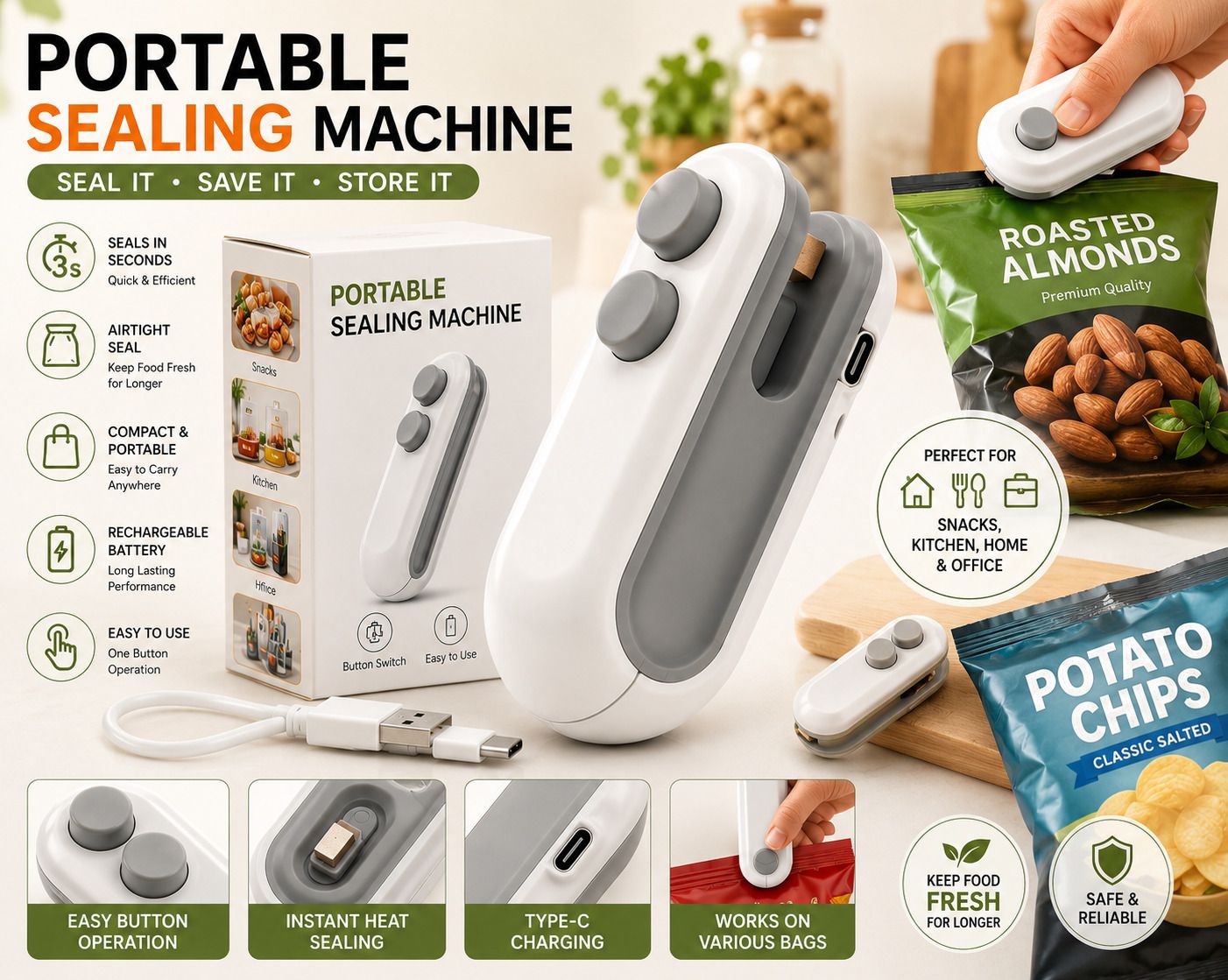 Mini heat sealer machine Hand Held Heat Sealer-image-14