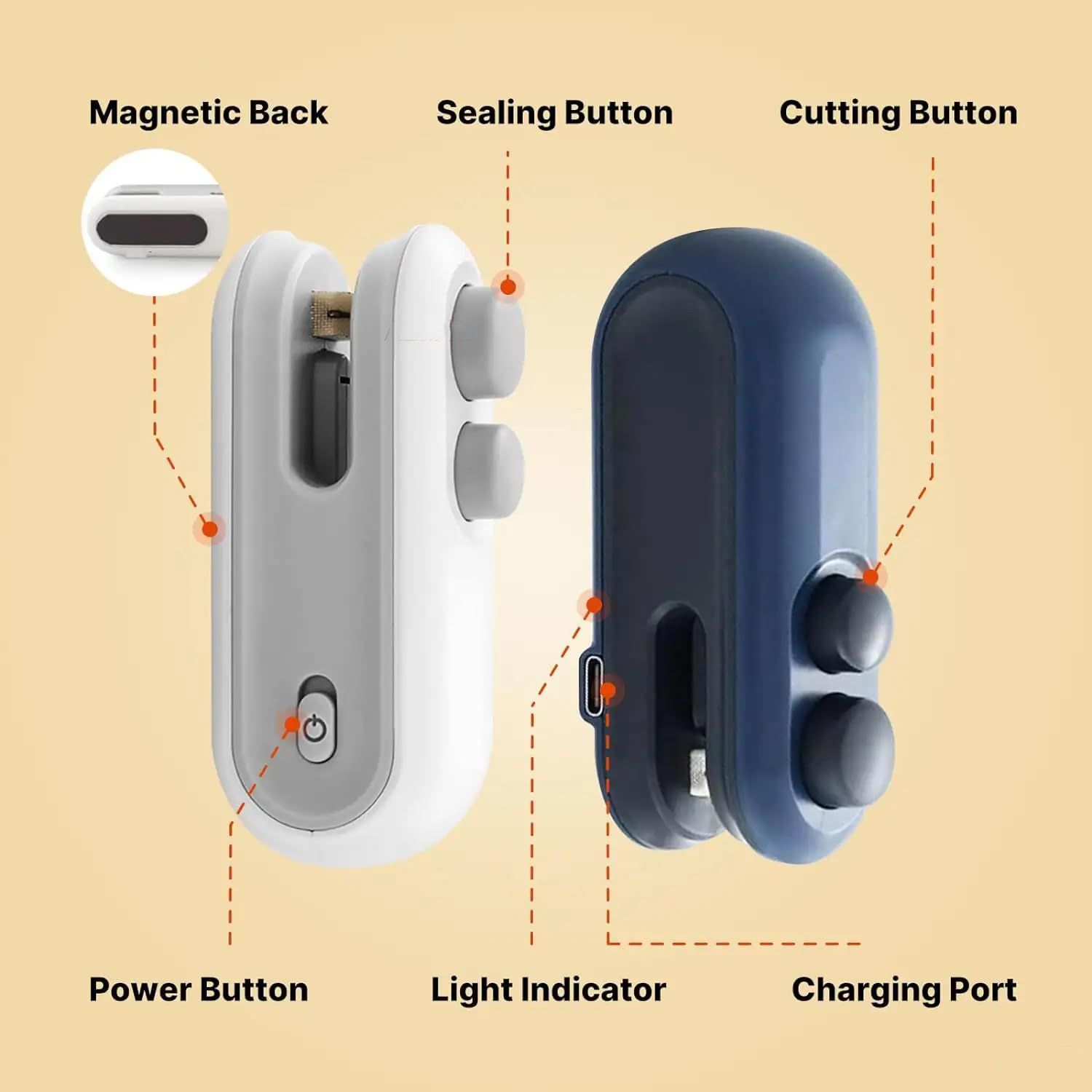 Handheld Portable Sealing Machine for Plastic Food Storage Bags Hand Held Heat Sealer-image-34