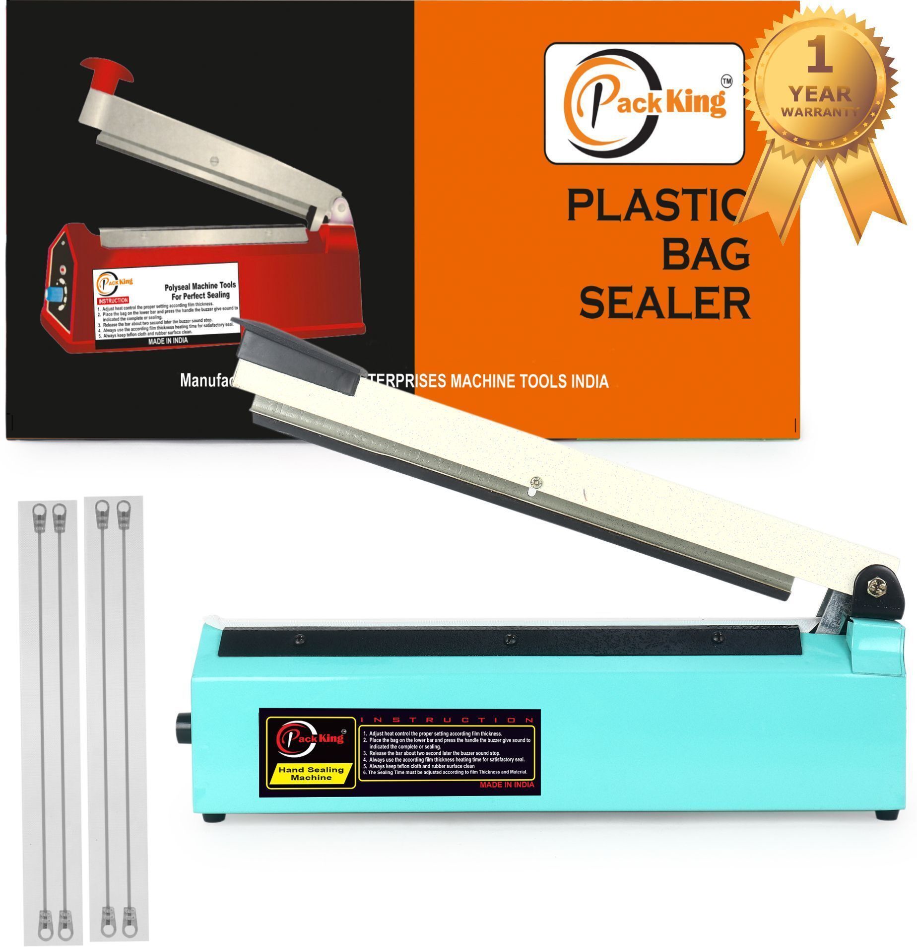 Pack King Heat Sealer 16 Inch Hand Held Heat Sealer-image-12