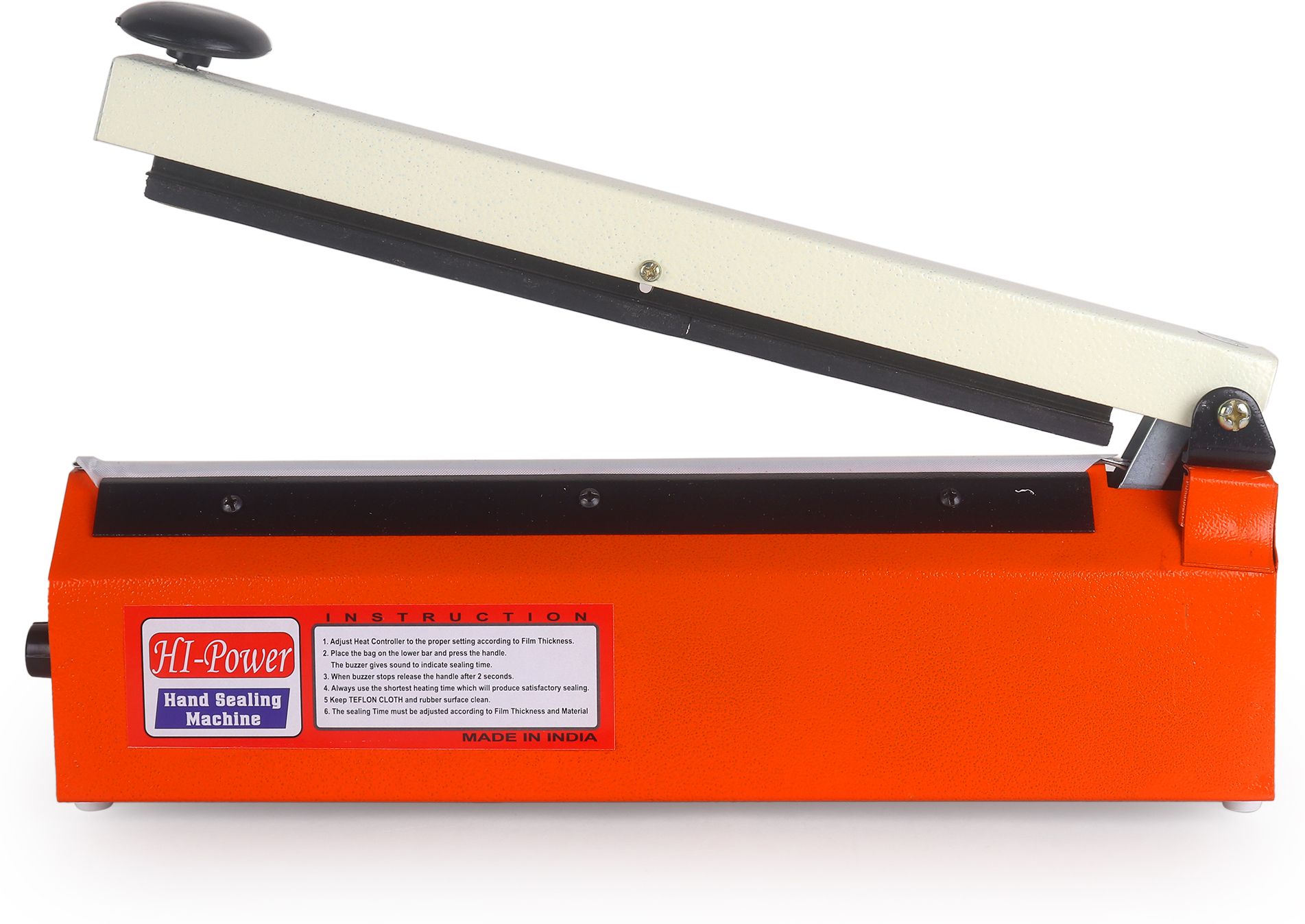 hi power 12 Inch Poly Sealing Machine For Pouch, Food Packet & Plastic Bag Packing Hand Held Heat Sealer-picture-13