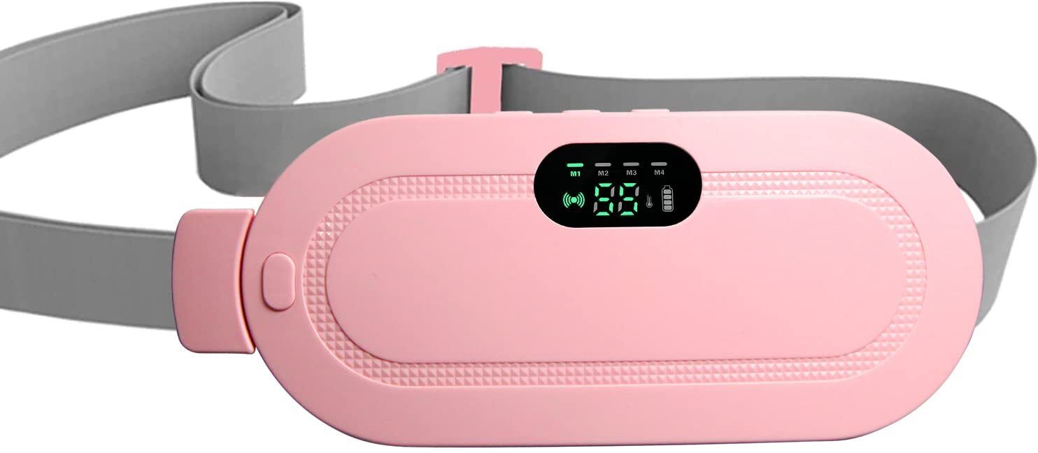 Belly Warmer Heating Pad with 3 Heat & 4 Heat Levels 4 Vibration Modes Pedal-image-28