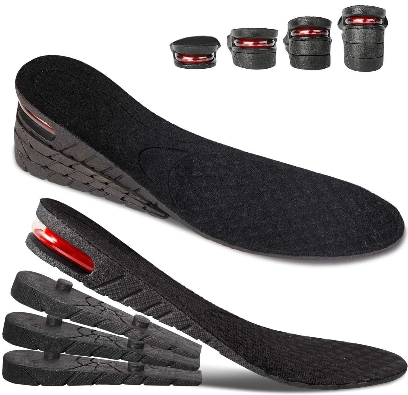 SAREEKART FAB Height Increase Shoe Insoles for Men & Women Hidden height insoles Heel Tip Replacements-image-45