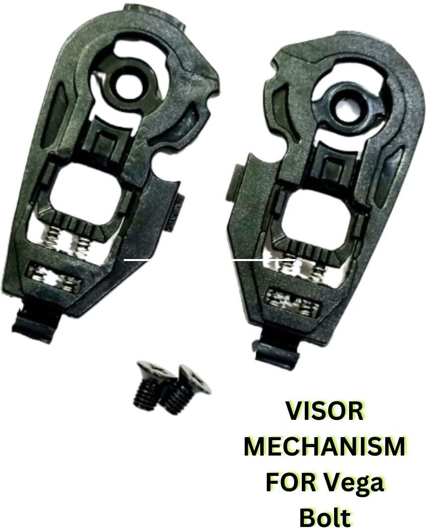 VISOR MECHANISM FOR Vega Bolt Helmet Helmet Buckle Clip-image-30
