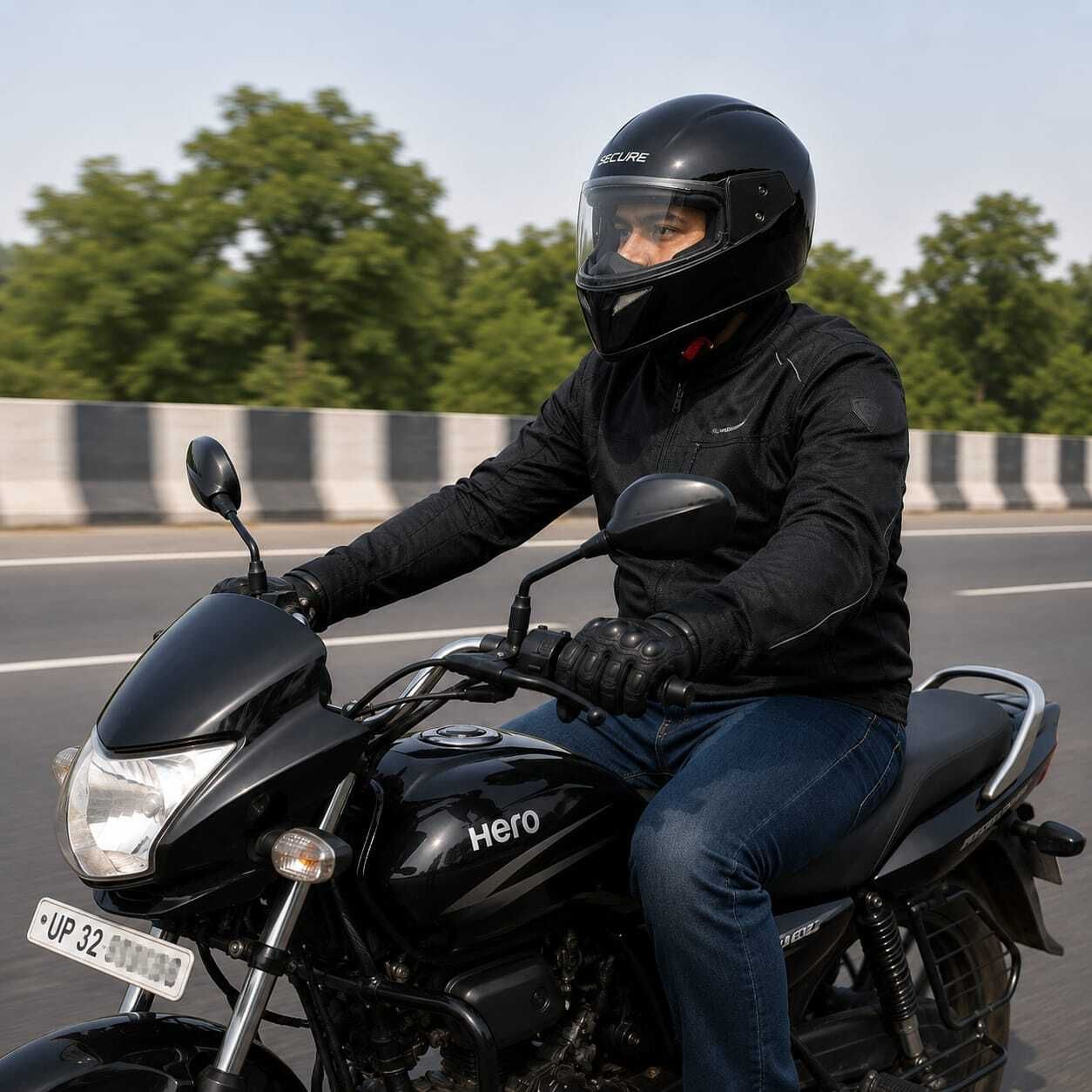 ROOT Fx Pro -ISI Certified,Men,Women,Girls,Boys,Unisex,Light Weight, Motorbike Helmet-image-48