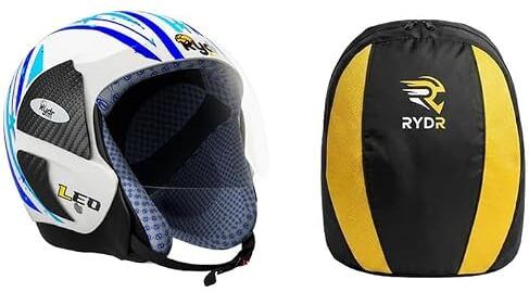 Dhoom Leo - Blue dots -teen- 560 mm ( NEW MODEL STAR ) Cycling Helmet-image-18