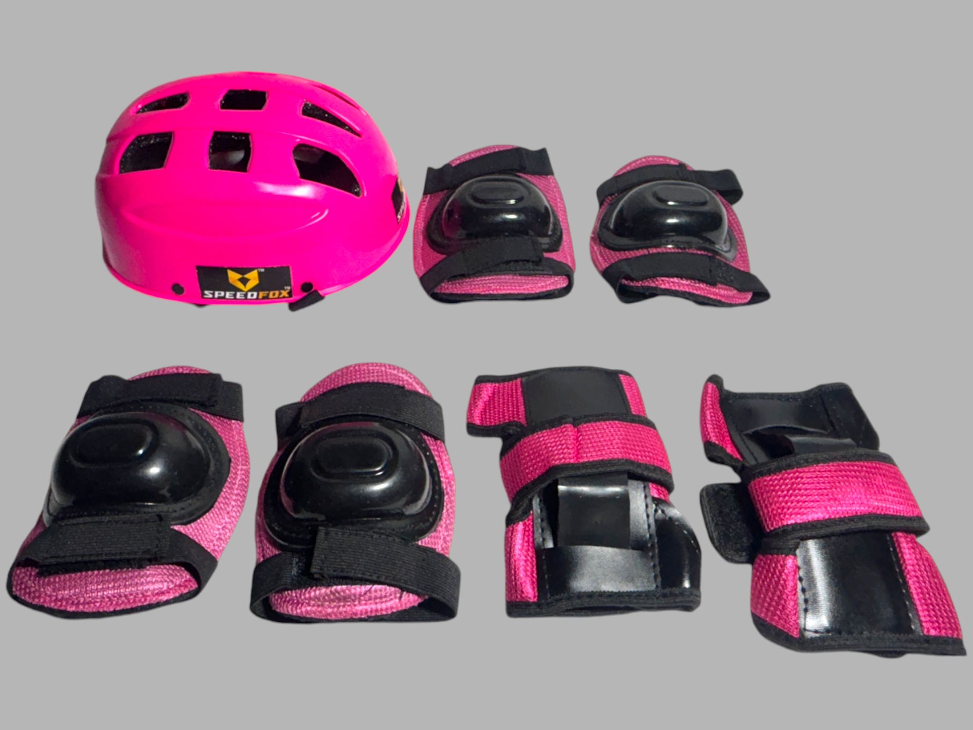 houseofcommon multipurpose sports safety kit for kids– Helmet, Knee/Elbow Pads & Wrist Guards Cycling Kit-picture-34