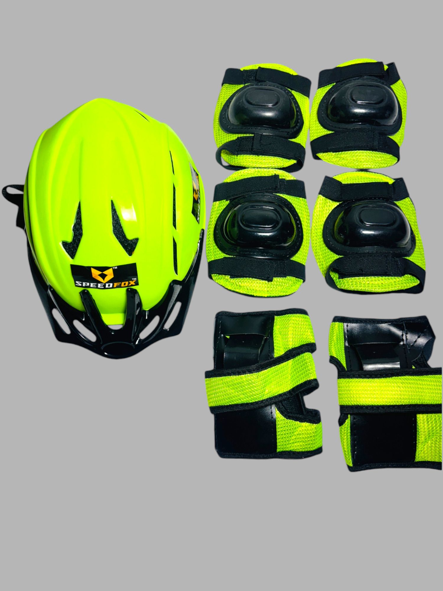 houseofcommon multipurpose sports safety kit for kids– Helmet, Knee/Elbow Pads & Wrist Guards Cycling Kit-picture-42