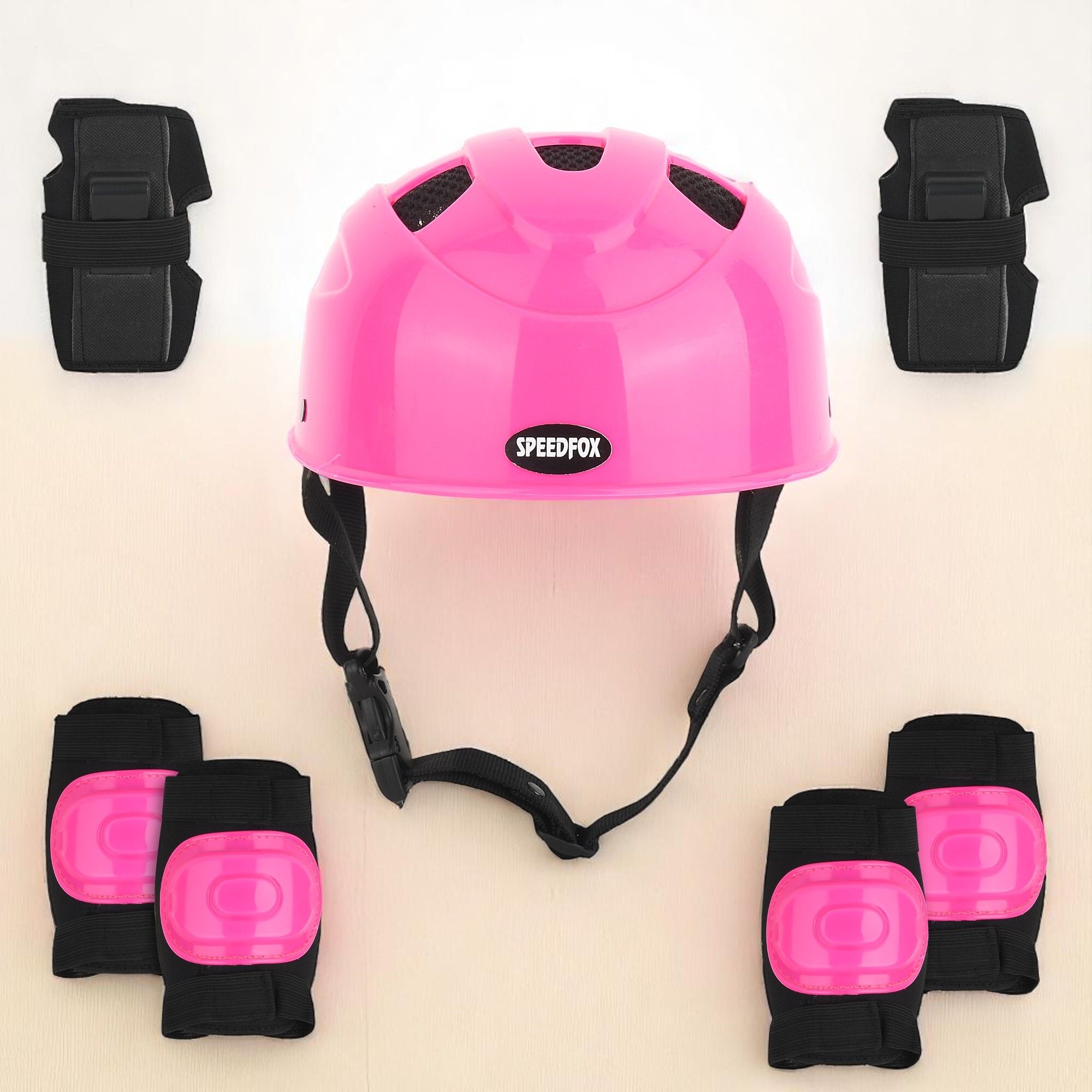 Ultimate Protective Gear for kids– Helmet, Knee Pads, Elbow Pads & Wrist Guards Cycling Kit