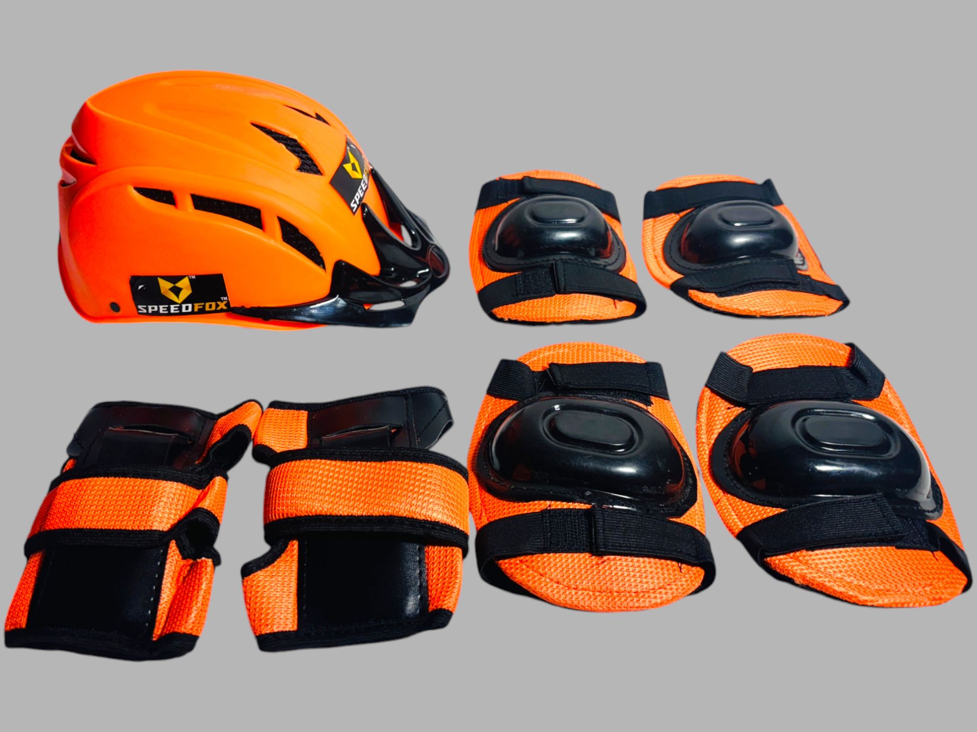 houseofcommon multipurpose sports safety kit for kids– Helmet, Knee/Elbow Pads & Wrist Guards Cycling Kit-picture-45