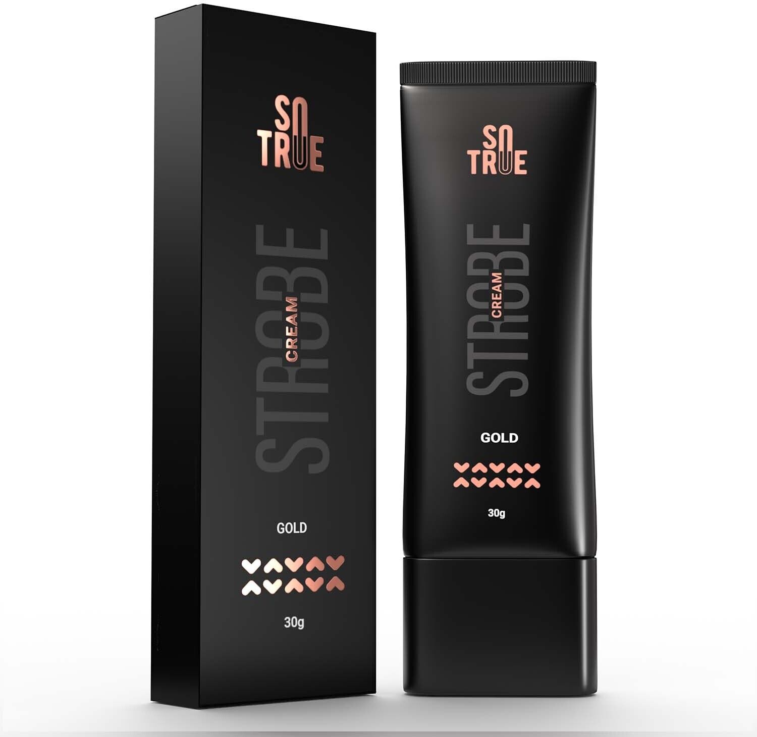 Strobe Cream for Face Radiance, Multipurpose Cream, Dewy Glazed Instant Glow 30g Highlighter