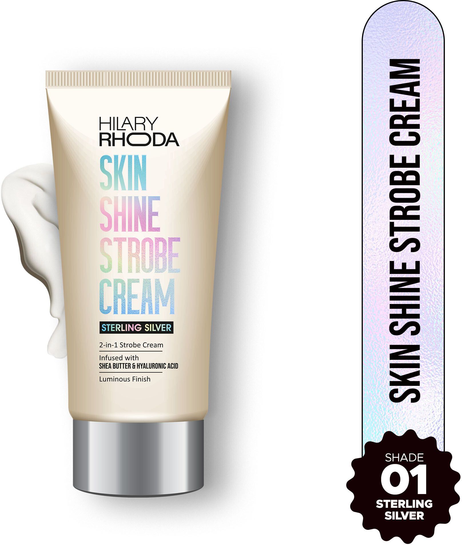 Skin Shine Strobe Cream | 2 in 1 - Highlighter & Moisturiser | Luminous Finish Highlighter