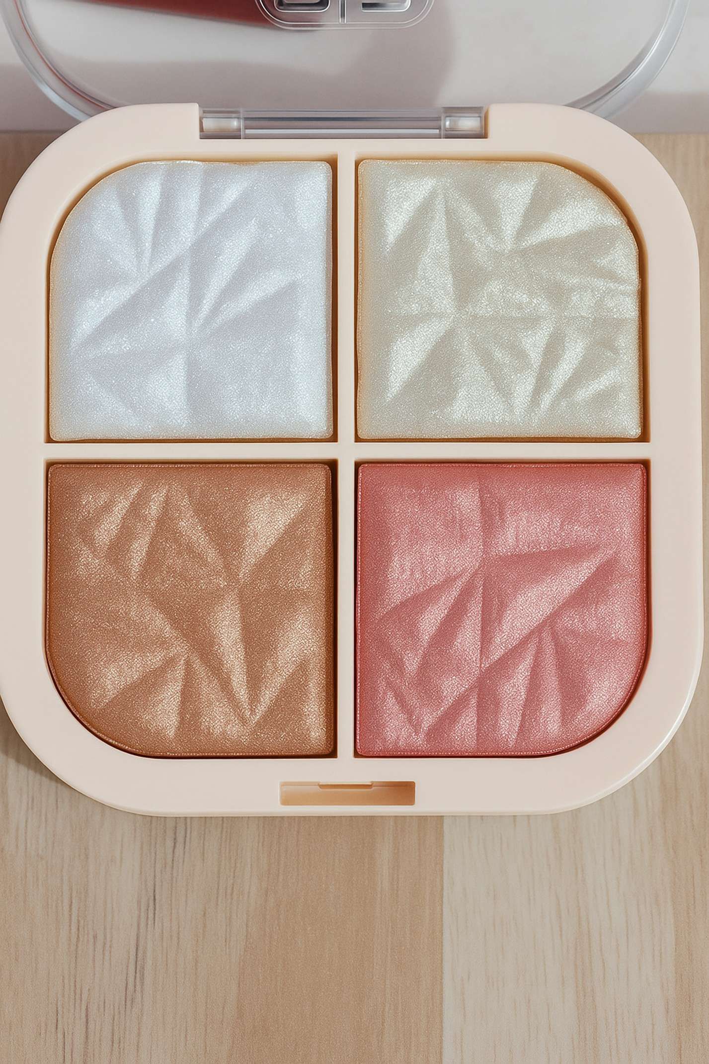 k.y.l.plus Radiant 4-Color Shimmer Highlighter Palette for Glowing Finish Highlighter-picture-37