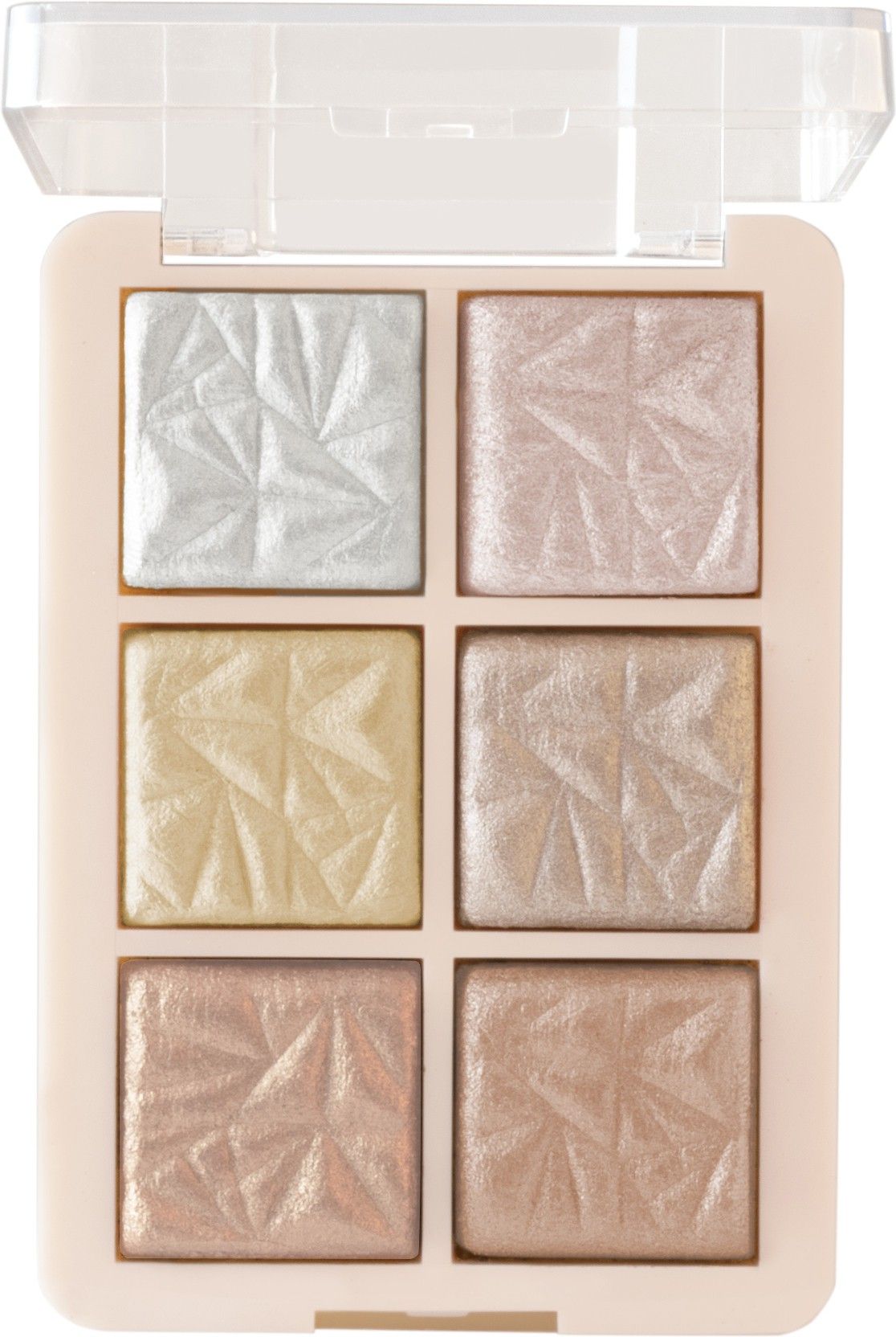 6 Shade illuminating and Blusher Palette Highlighter-image-19