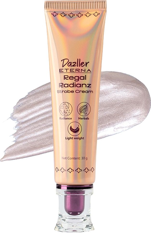 dazller eterna Regal Radianz Strobe Cream For Radiant Glow, Lightweight, Brightens skintone, Highlighter-picture-14