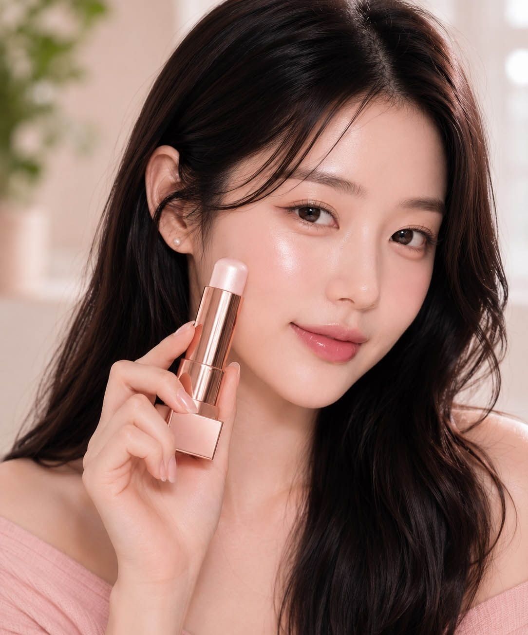 Korean glow highlighter stick natural brightening Highlighter-image-44