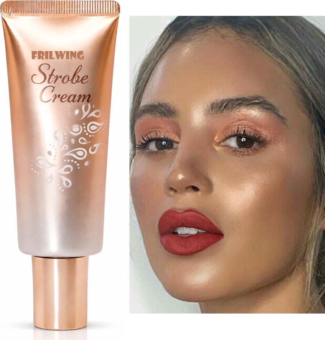frilwing Professional Gold Strobe Cream for Glowing Makeup Look Highlighter-picture-35