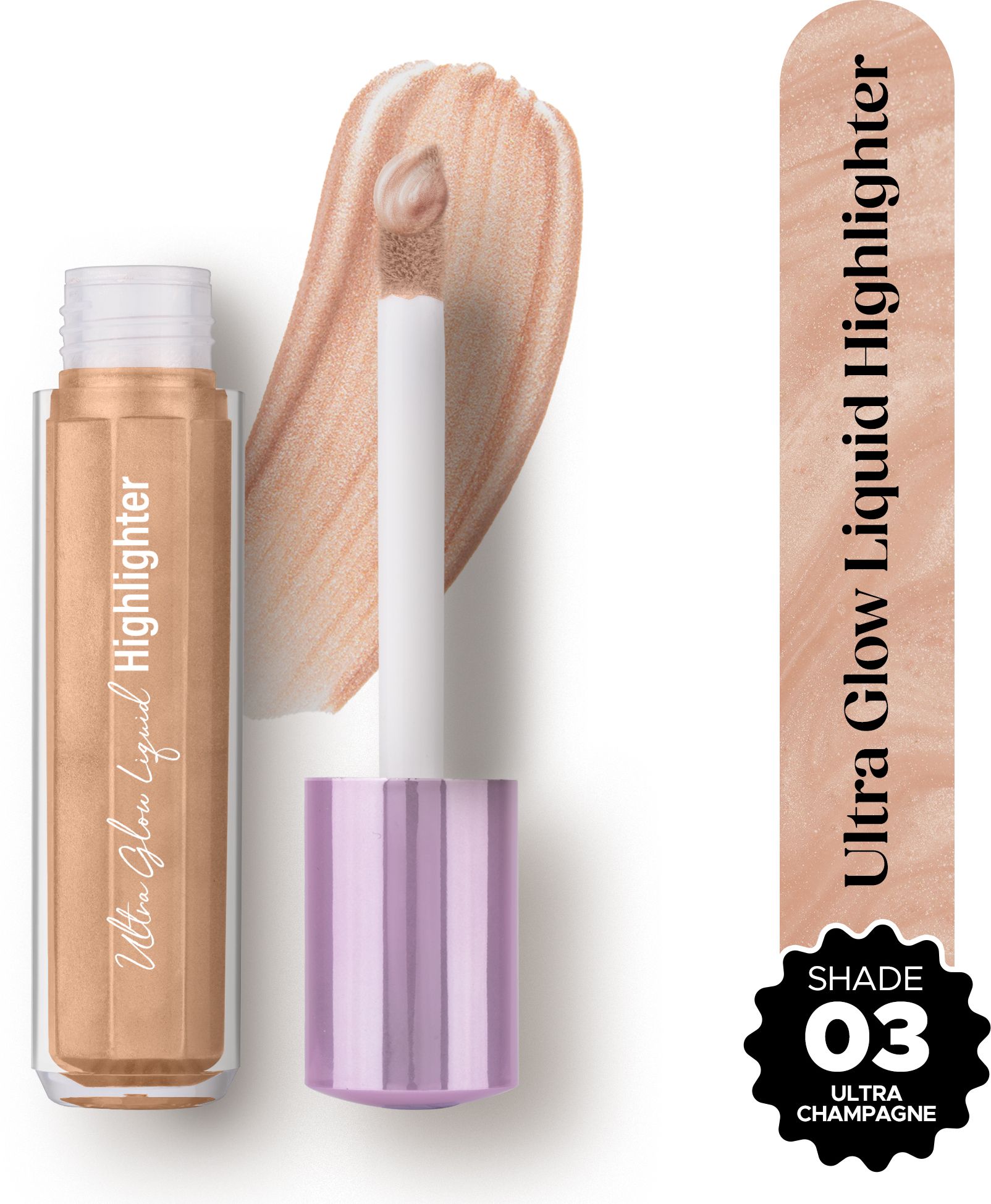hilary rhoda Ultra Glow Liquid Highlighter | Illuminating & Glitter Highlighter | Dewy Finish Highlighter-picture-28