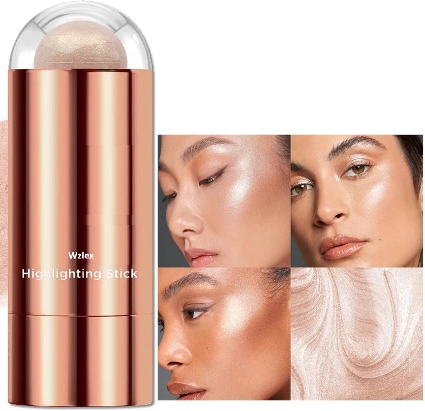 Multi Area Highlighter Stick for Face Makeup Highlighter-image-47