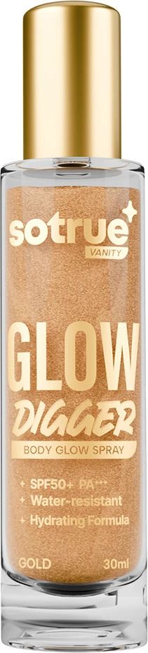 sotrue Glow Digger Body Glow Spray 30 ml, Infused with Pearlescent Shimmer for Body, Highlighter-picture-12