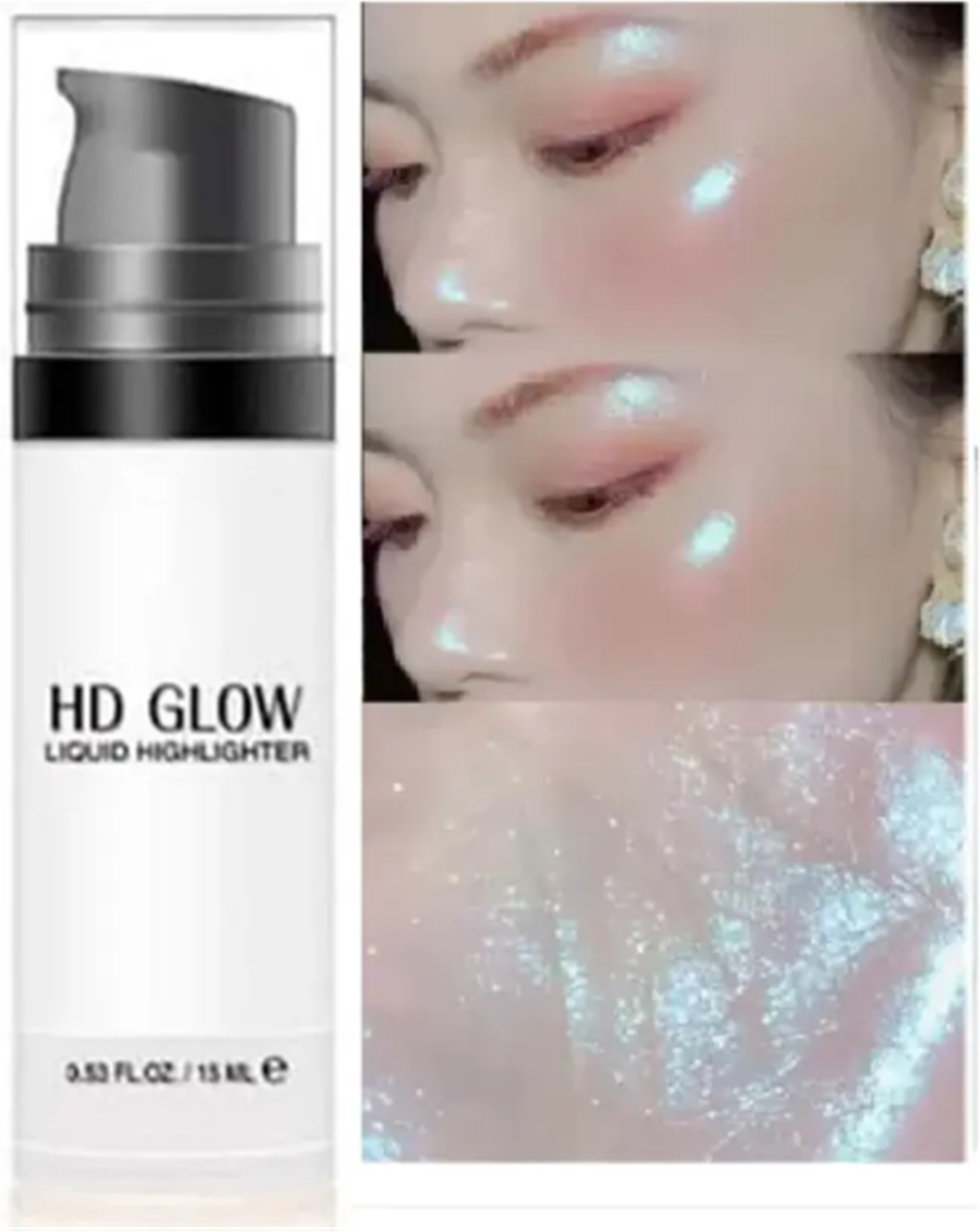 darving Ultra Smooth Silver Liquid Highlighter image 1