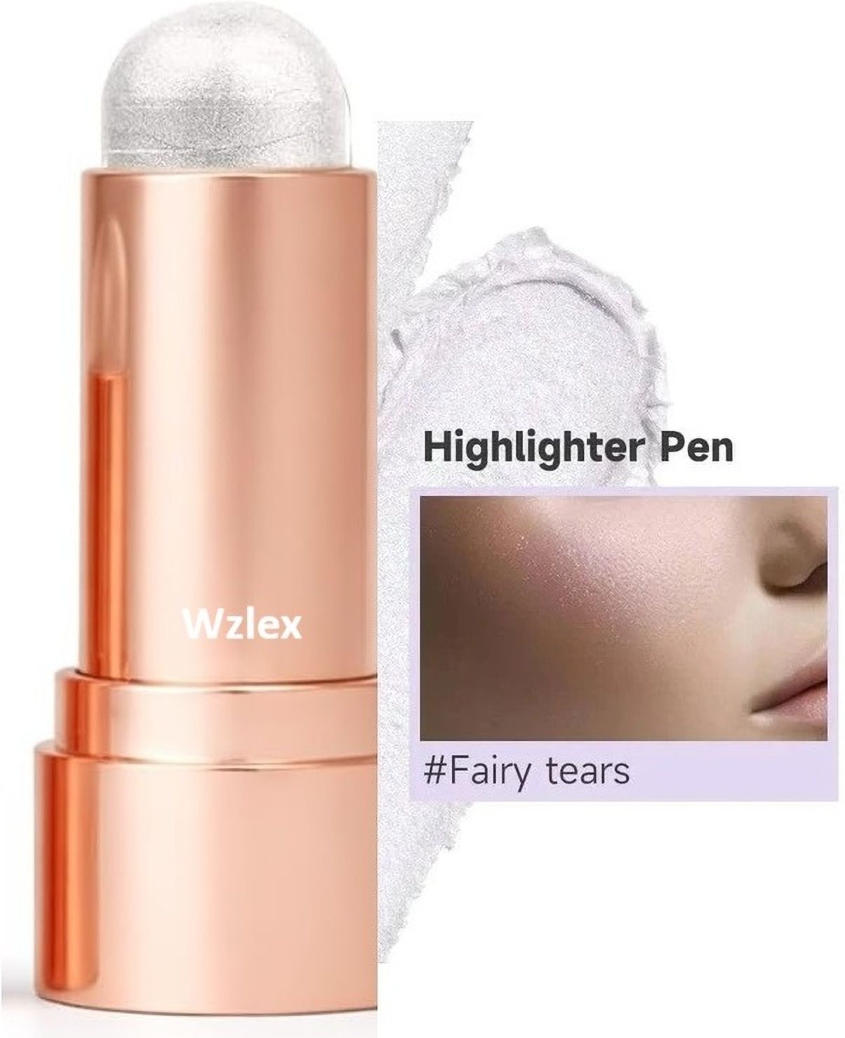 wzlex Easy Blend Highlighter Stick for Radiant Makeup Highlighter-picture-10