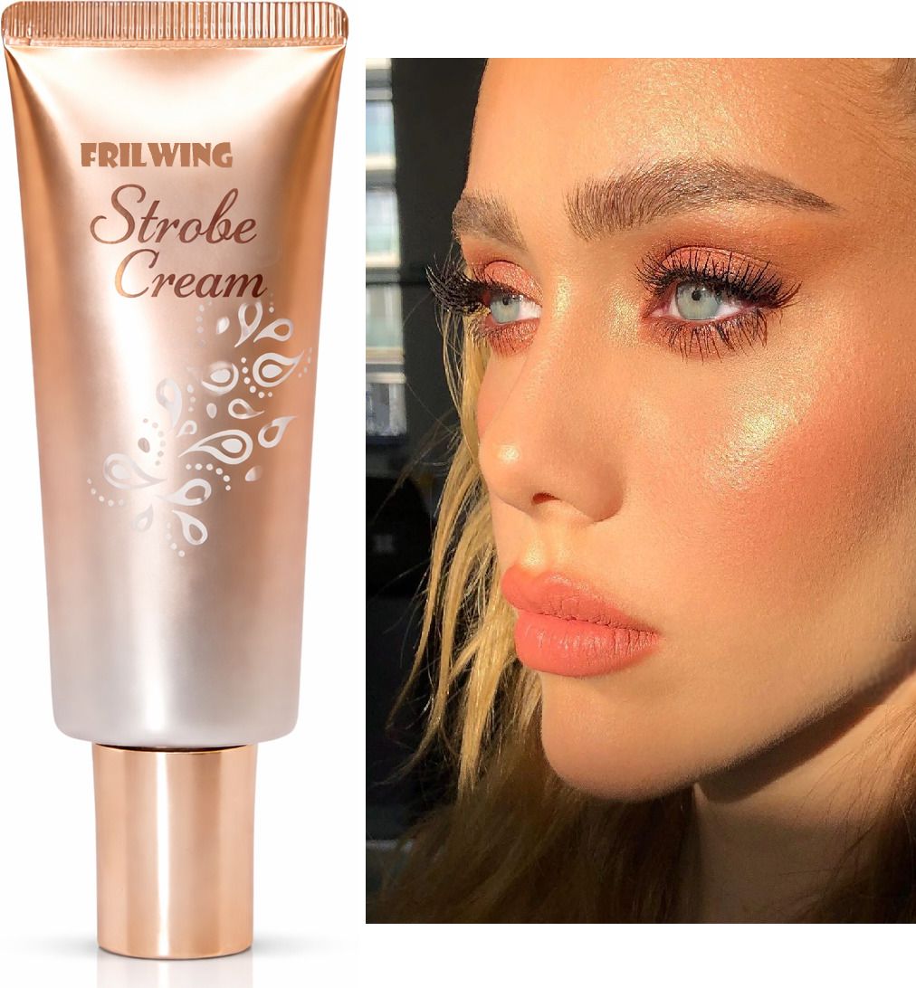 frilwing Makeup Enhancing Gold Strobe Cream for Luminous Skin Highlighter-picture-24