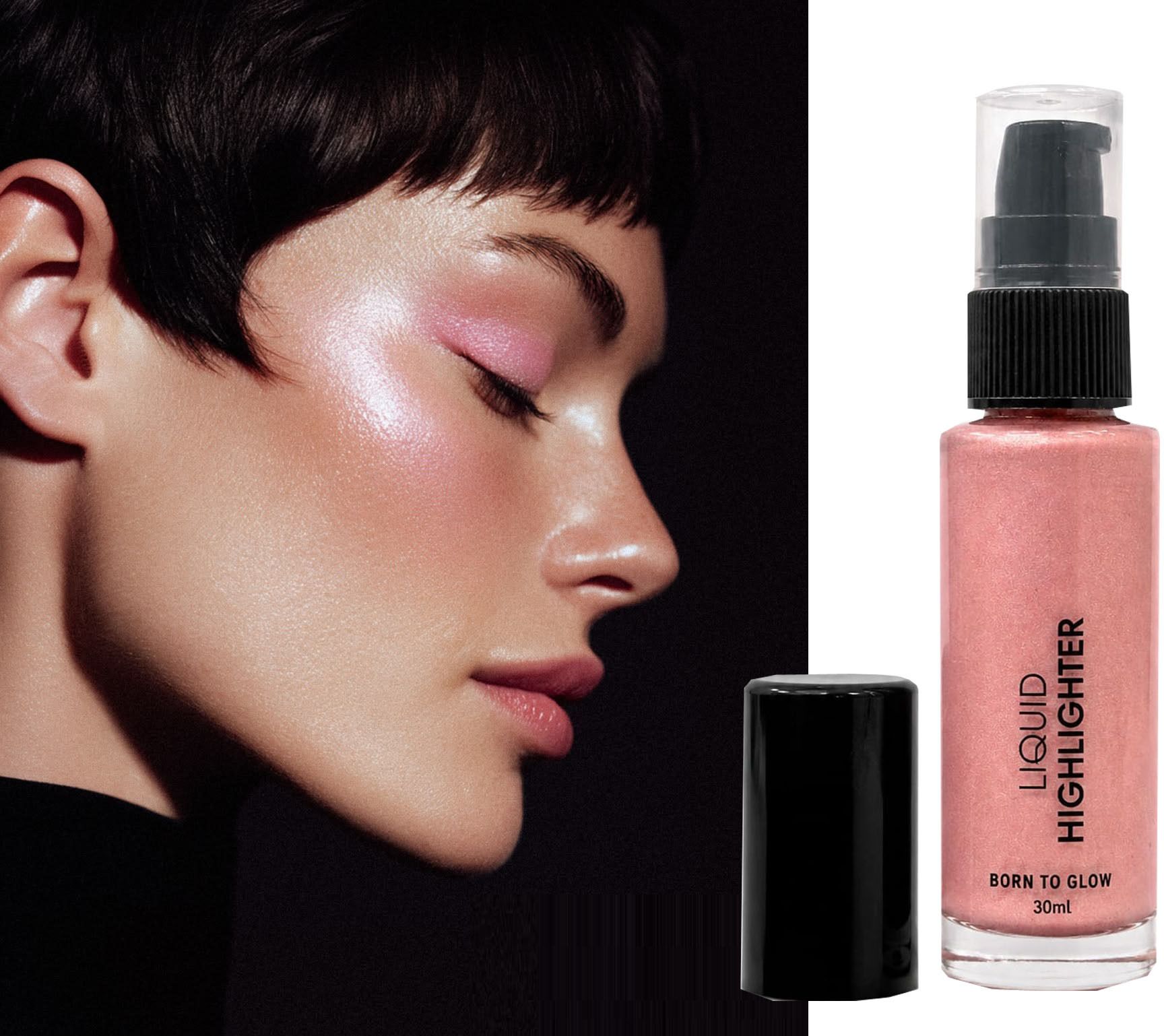 imelda Pink Shimmery Highlighter , Long-Lasting & Waterproof Highlighter-picture-21
