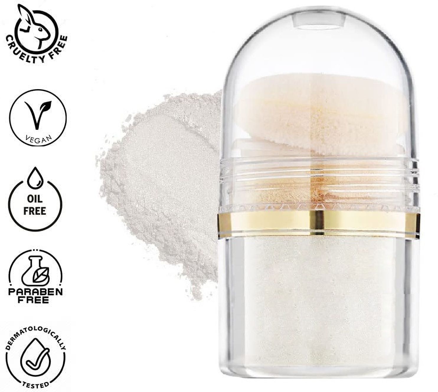 Silver Shimmery Shiny Face Makeup Shimmer Powder Highlighter-image-47
