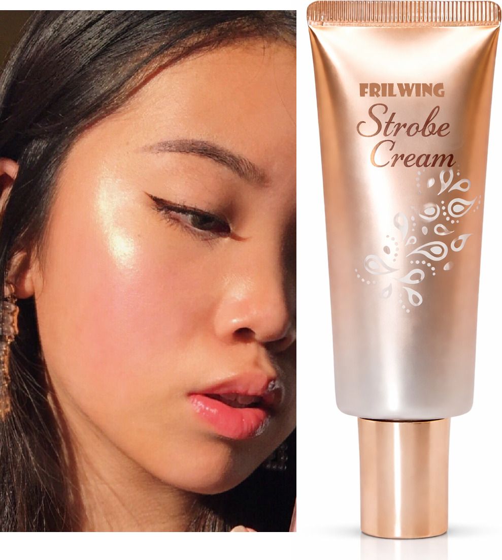 Radiant Gold Strobe Cream for Dewy Illuminated Look Highlighter-image-5