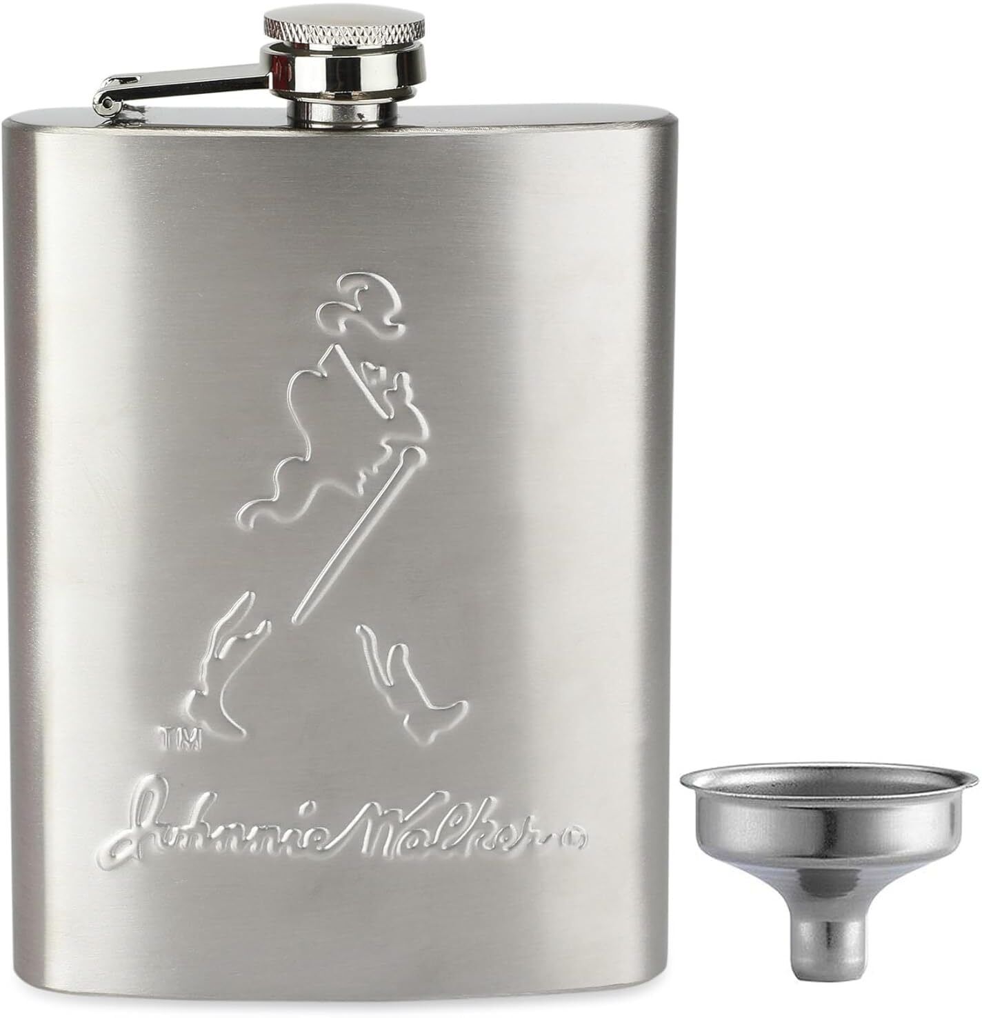 Pocket Alcohol Holder Bottle with Funnel Drink for Men Whisky Wine 8 Oz Stainless Steel Hip Flask-image-14