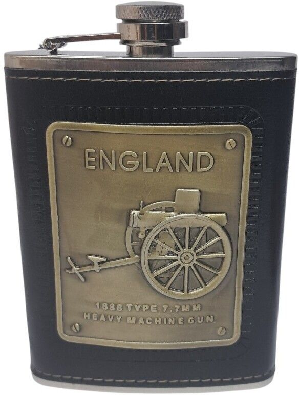 decovate Pocket-Perfect – Stainless Steel Whiskey Flask with Leather Finish | 235ml Stainless Steel Hip Flask-picture-15