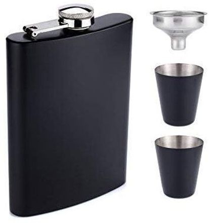 technoway 8 oz Liquor Bottle, Portable Alcohol Holder Hip Flask-picture-10