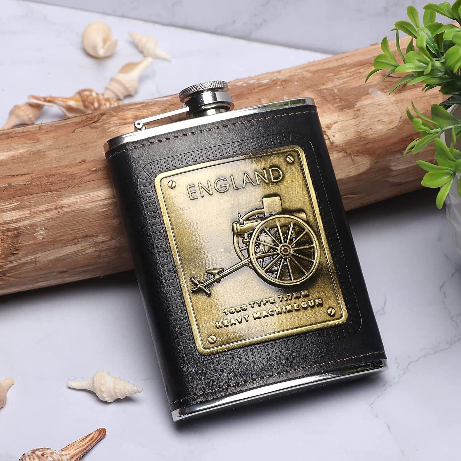 variouseye ™HP- 1135 Black Flask and Wine Whiskey Vodka Alcohol Drinks Pocket Bottle Stainless Steel Hip Flask-picture-17