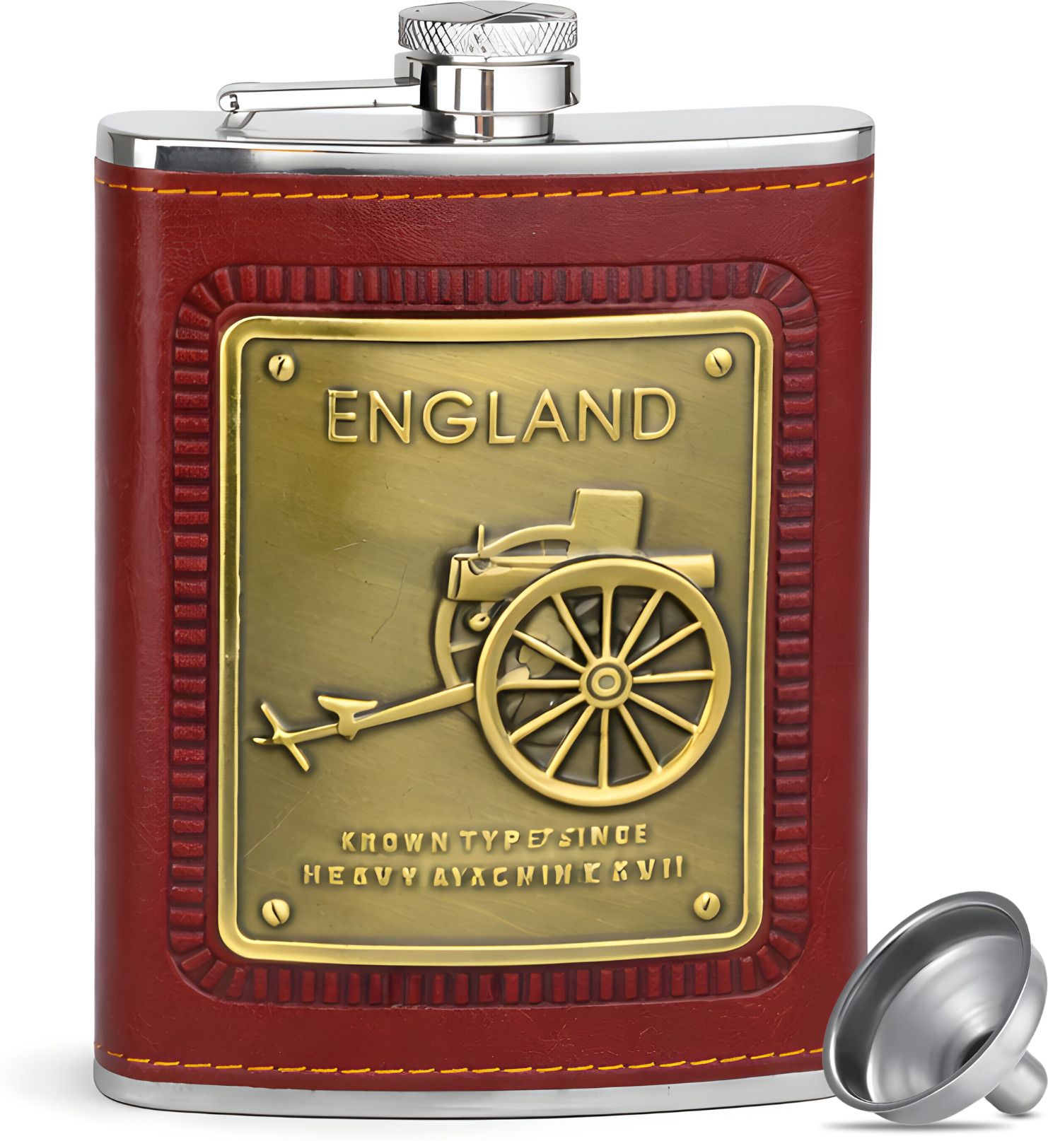Pocket Alcohol Holder Bottle with Funnel Drink for Men Whisky Wine 8 Oz Stainless Steel Hip Flask-image-25