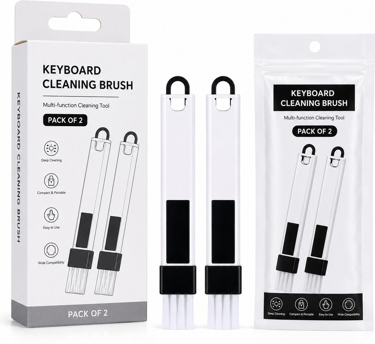 2 in 1-Mini Groove Cleaner-PACK OF 1 Cleaning Brush-image-42