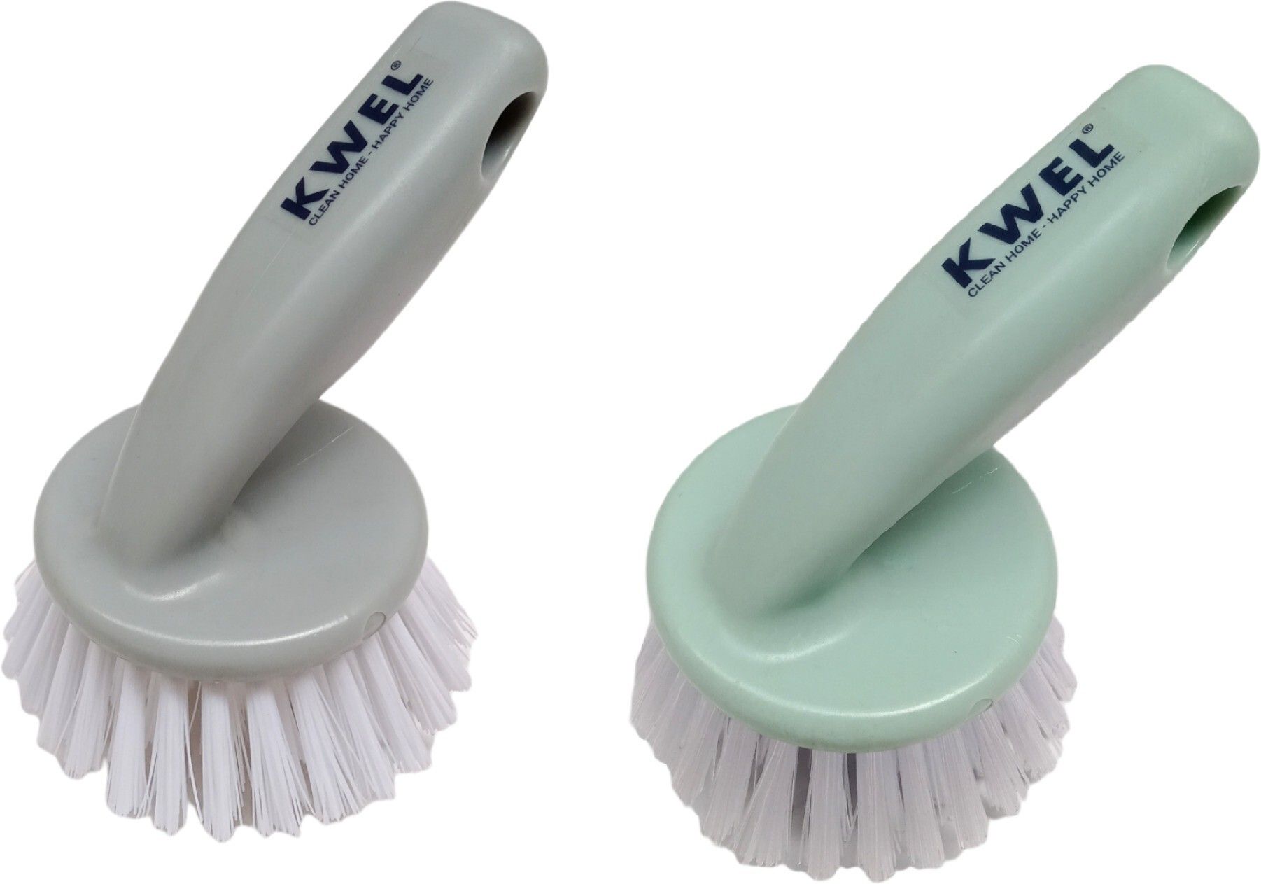 kwel Multipurpose Cleaning Brush/Sink, Wash Basin Cleaning Brush pack of 2 Plastic Wet and Dry Brush-picture-22