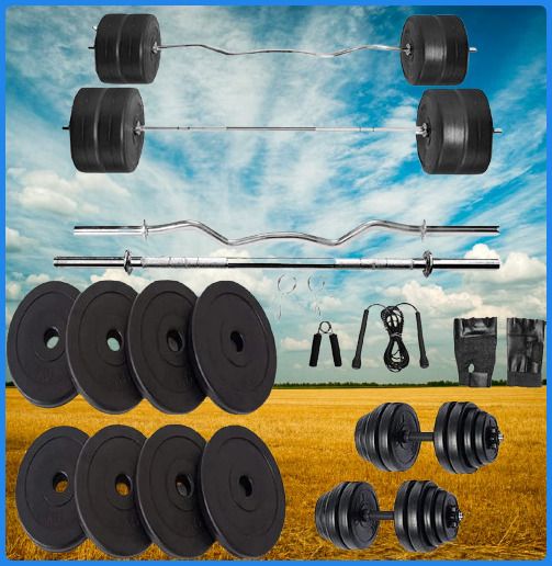 dcs pro 30 kg HGC 301 Home Gym Combo-picture-34