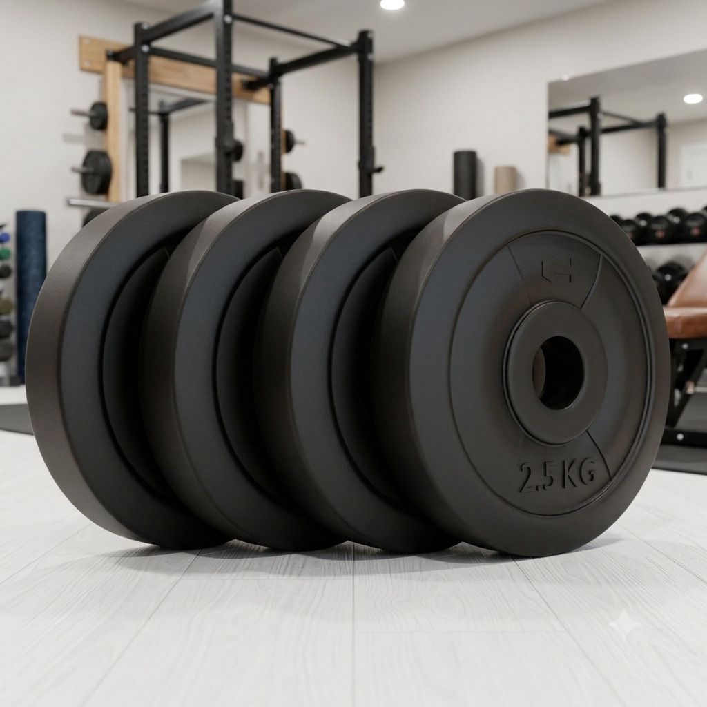 10 kg 10kg Dumbbell Plates Set For Home Gym And Workout For Weight Lifting Home Gym Combo-image-24