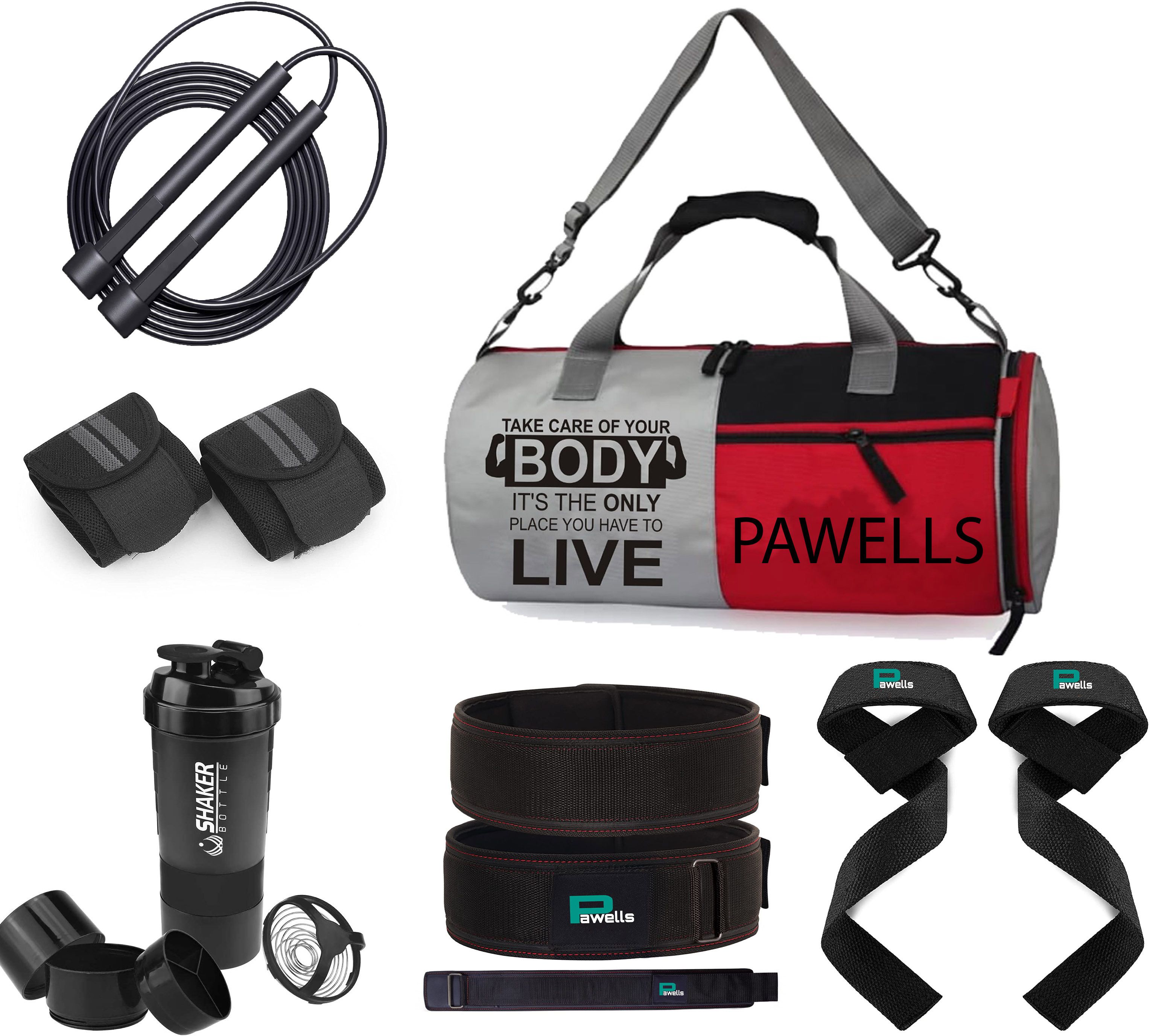 Premium Gym Accessories Combo Set for Men and Women Workout Home Gym Combo-image-1