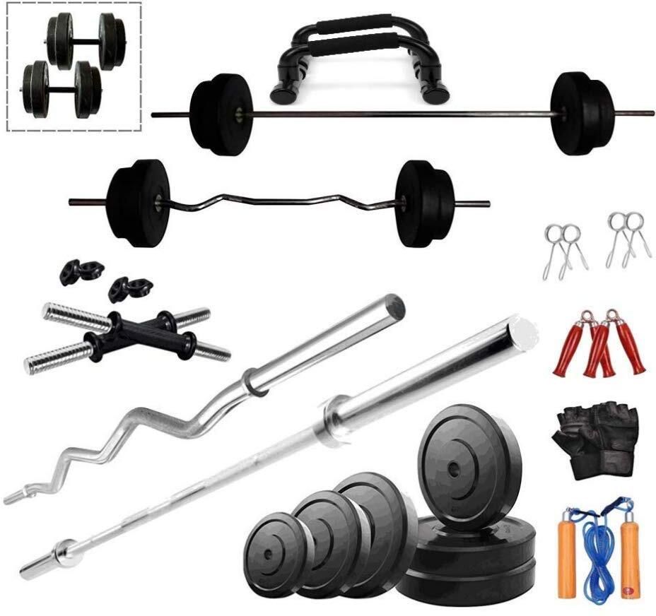 hashtag fitness 30 kg HSPVC30 Home Gym Combo-picture-42