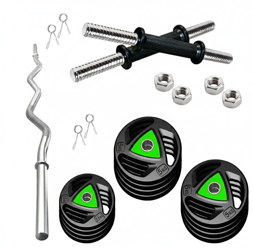 50 kg PROFESSIONAL 50 KG 3 FT HOME GYM Home Gym Combo