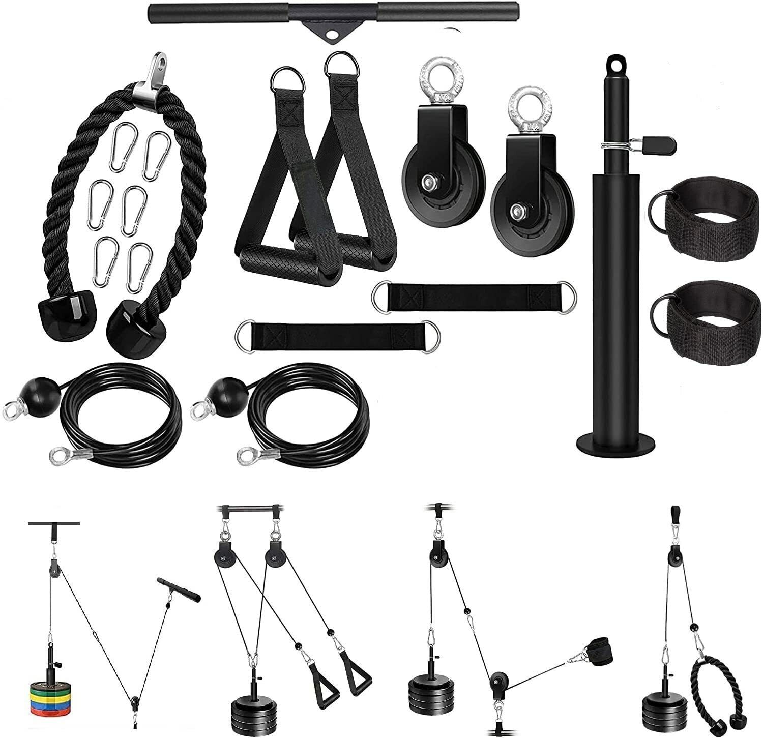 iris Weight Cable Pulley System Gym (44in1) Home Gym Combo-picture-45