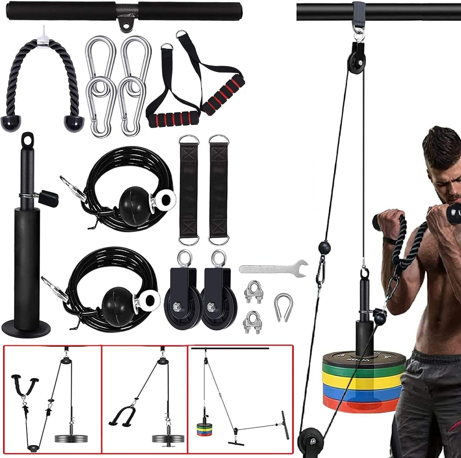 iris Pulley Cable System Gym (36in1) Home Gym Combo-picture-8