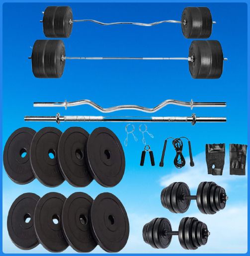 dcs pro 30 kg HGC 225 Home Gym Combo-picture-11