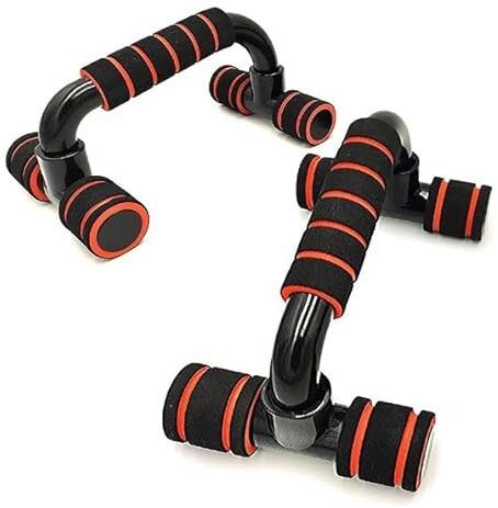 0.3 kg Pushup Handles with Cushioned Foam Grip and Non-Slip Sturdy Structure Home Gym Combo-image-47